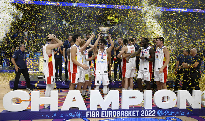 Spain win EuroBasket title, topping France 88-76 for gold