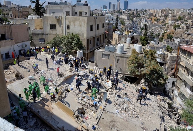 Public prosecution probe into Amman building collapse completed