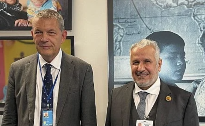 KSRelief chief meets UNRWA commissioner-general