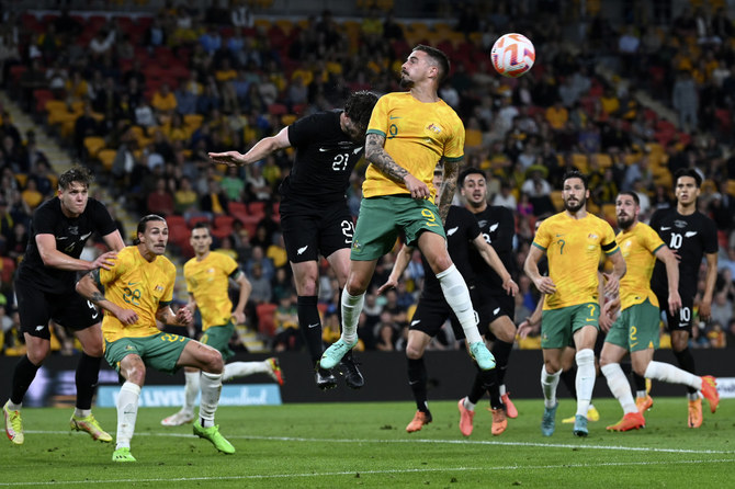 Australia beat New Zealand 1-0 in World Cup warmup