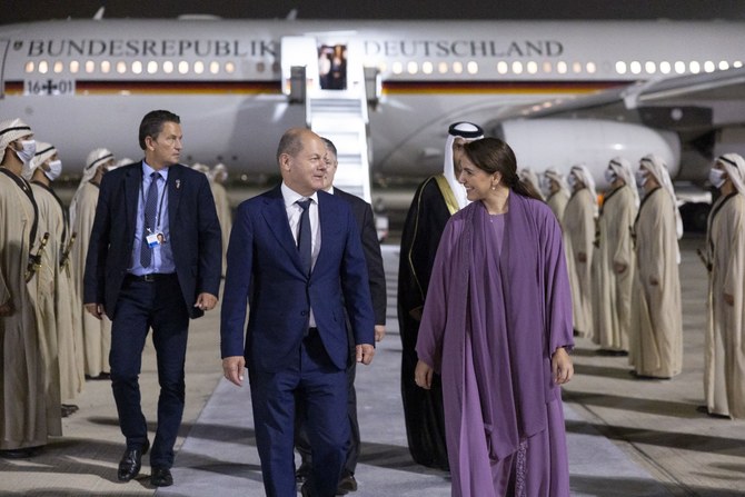 German Chancellor arrives in UAE after Saudi Arabia visit