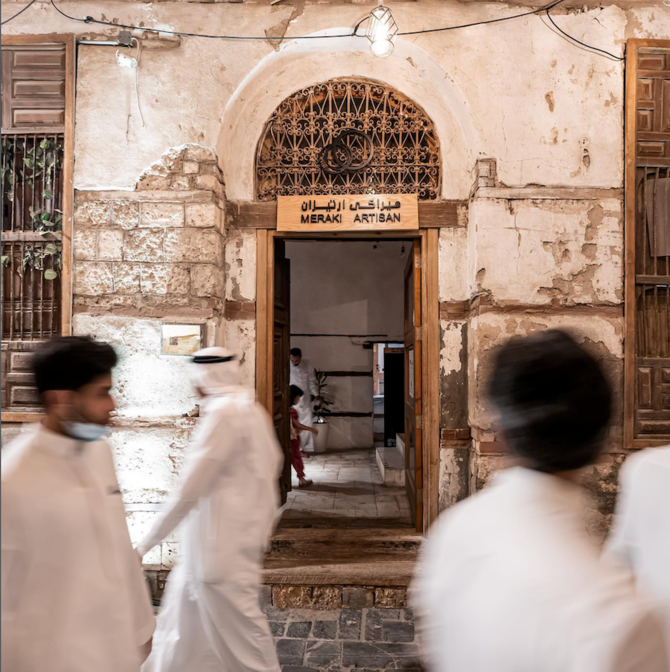 Meraki Artisan's branch at Historic Jeddah during Jeddah Season. (Supplied)