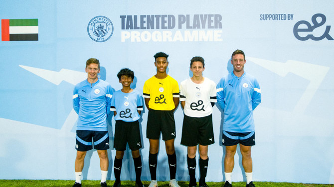 e& partners with Manchester City to support young UAE footballers