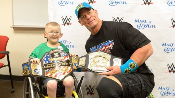 John Cena enters Guinness Book of World Records for Make-A-Wish Foundation landmark