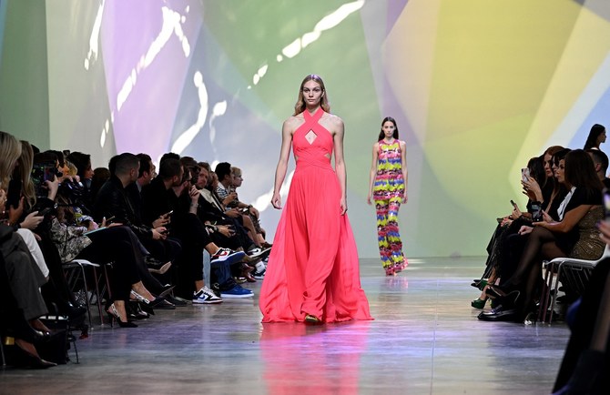 Lebanese designer Elie Saab unveils summer 2023 collection in Paris