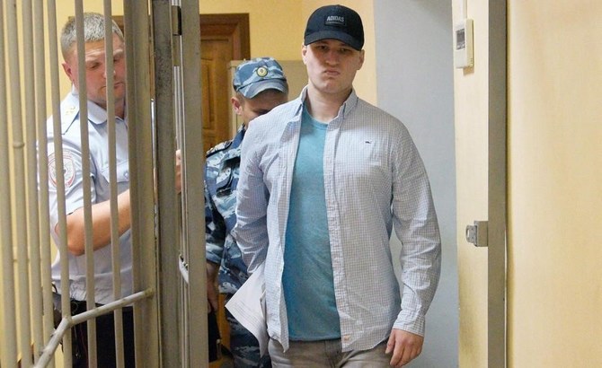 US ex-Marine gets 4-1/2 years in Russian penal colony for attacking police officer