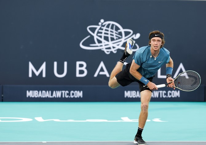 Andrey Rublev to defend his Mubadala World Tennis Championship crown
