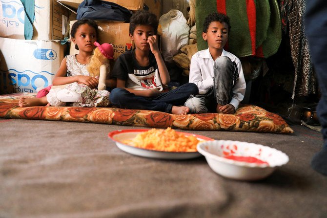 In an empty kitchen, Yemeni family struggles with hunger