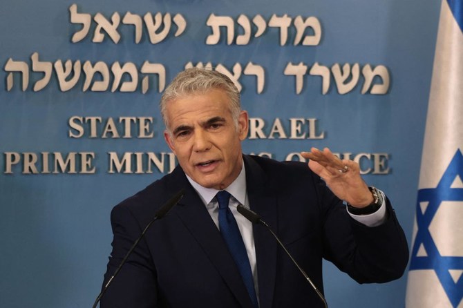 Israel, Lebanon deal reduces chance of war with Hezbollah: Lapid