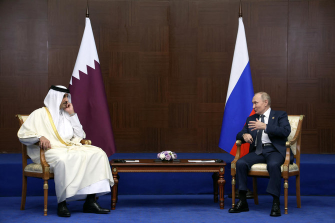Qatar’s emir, Putin discuss Ukraine conflict’s impact on energy markets