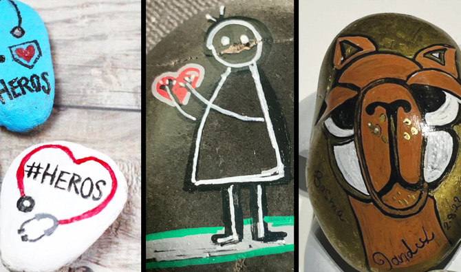 Saudi artist with a disability creates a business by drawing on stones