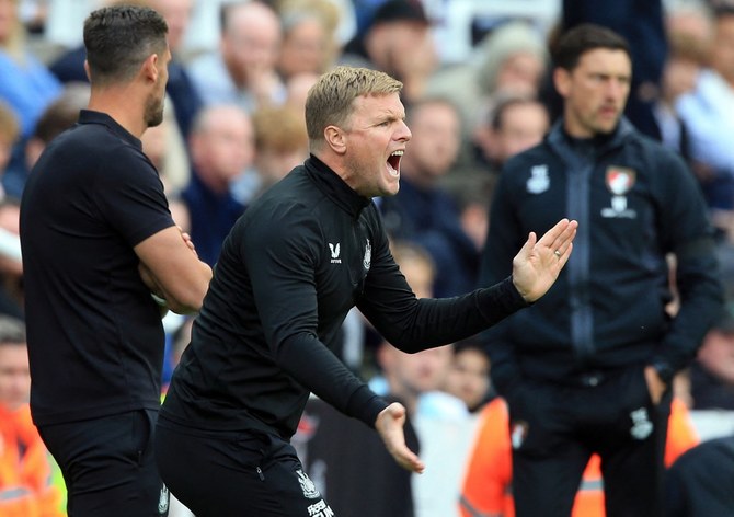 Newcastle’s Eddie Howe hits back at Liverpool’s ‘no ceiling’ comments