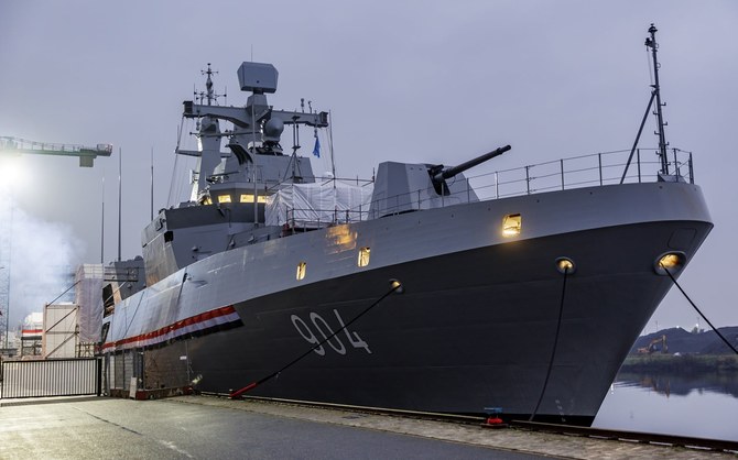 Egyptian army receives first frigate from Germany