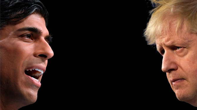 Boris Johnson, Rishi Sunak meet amid private battle for UK leadership