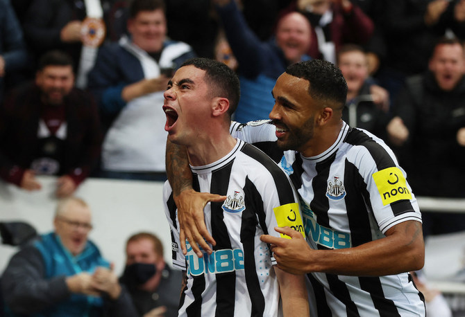 Newcastle comfortable at Premier League’s top table after 4-0 win over Aston Villa