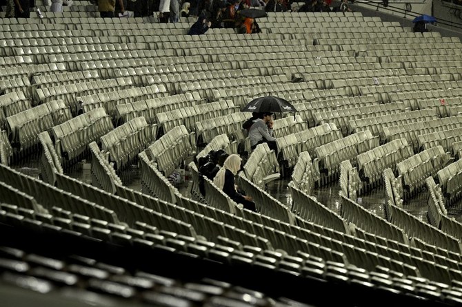 Fair-weather fans turned off by rain-interrupted schedule at T20 World Cup in Australia