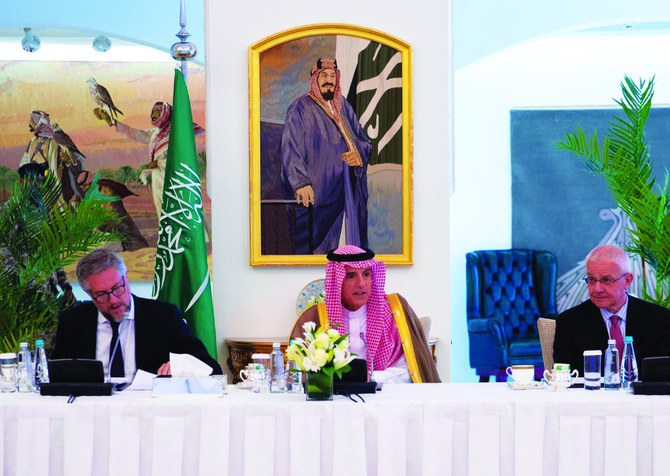 Saudi minister of state holds talks with EU envoys in Riyadh