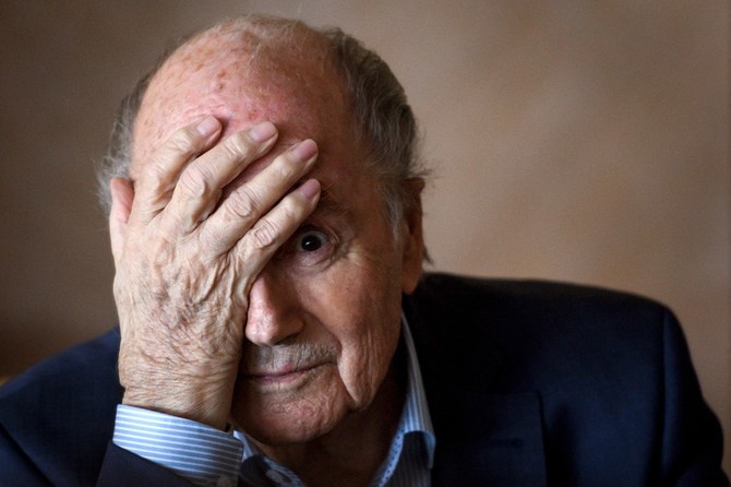 Former FIFA head Blatter says Iran should be barred from World Cup