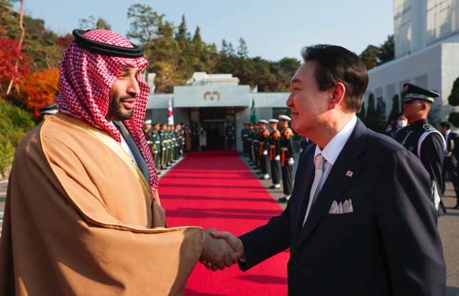 Saudi Arabia, South Korea sign deals worth $30bn during crown prince’s visit