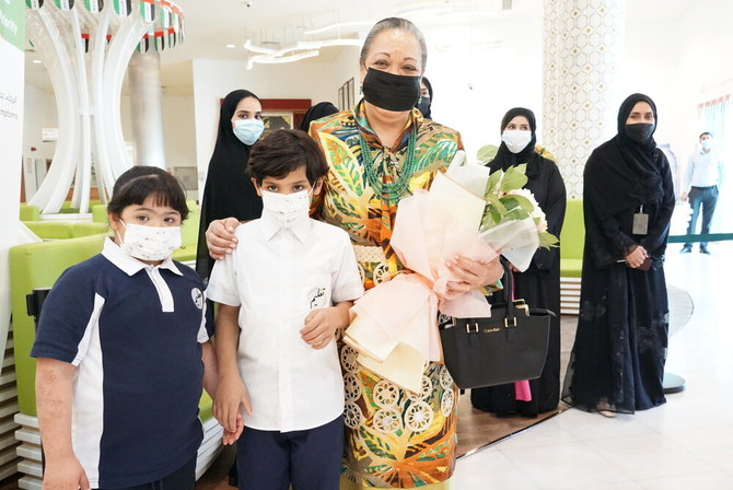 Queen of Tonga visits facility for disabled people in UAE