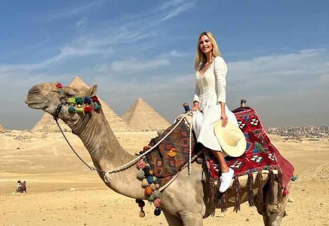 Ivanka Trump shares family photos from Egyptian holiday 