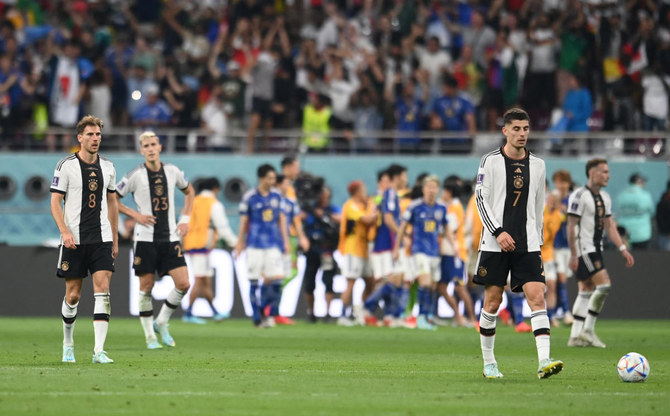 Japan shock four-time champions Germany 2-1 in 2022 Qatar World Cup