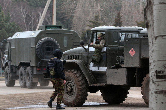 Air defenses triggered in Russia-annexed Crimea town -TASS