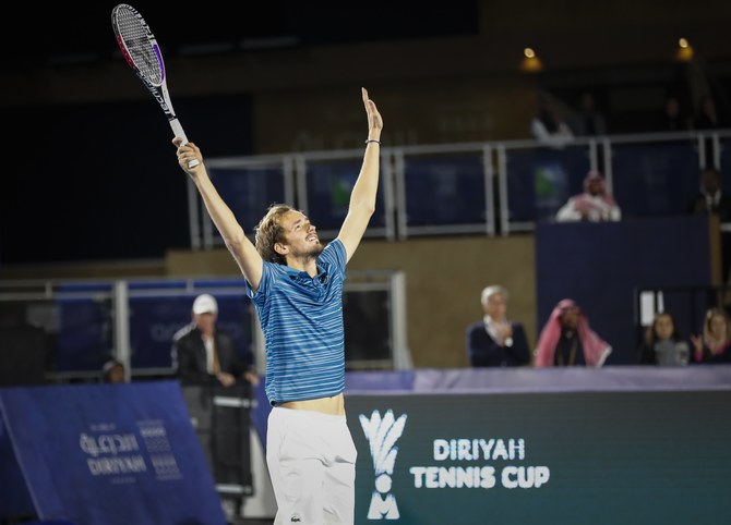 Daniil Medvedev inspired to defend Diriyah Tennis Cup title