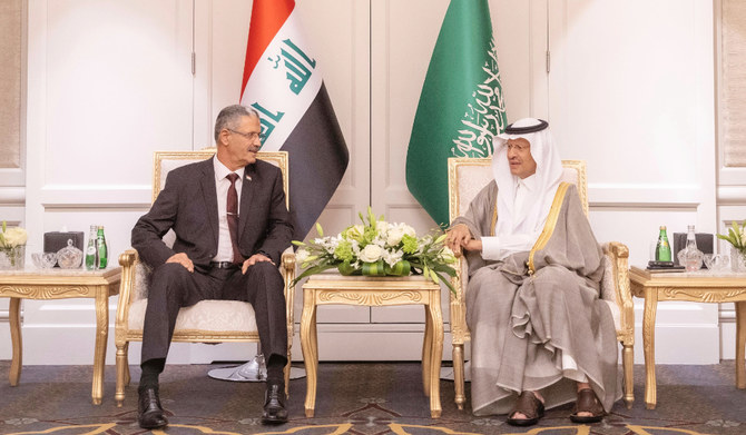 Saudi energy minister receives Iraqi counterpart in Riyadh
