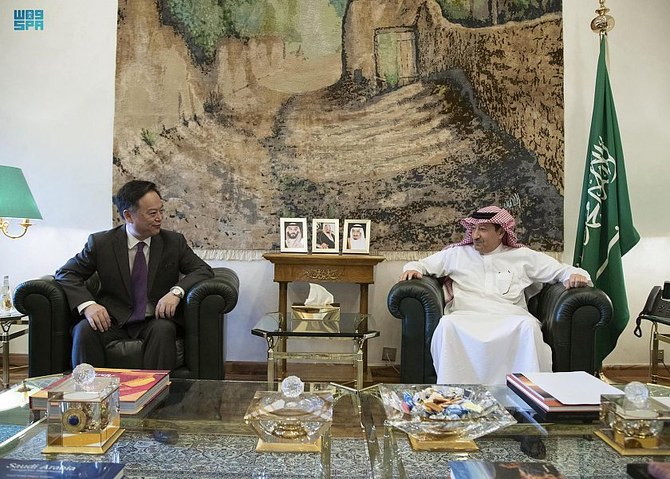 Saudi deputy foreign minister meets with Chinese ambassador to Kingdom