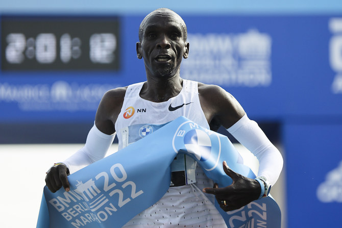 Marathon world record-holder Eliud Kipchoge to run in Boston