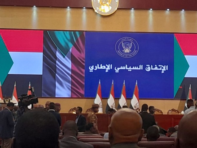 Sudan military, civilians sign framework agreement to resolve political deadlock