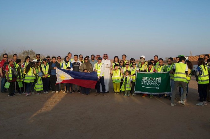 Filipino volunteers join Saudi ‘green’ initiative