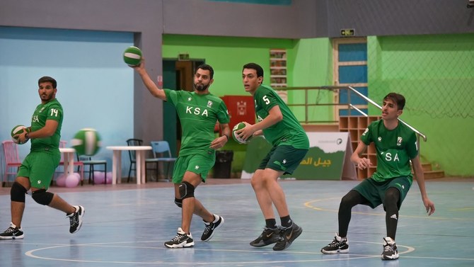 Saudi Dodgeball team prepares for World Cup for first time
