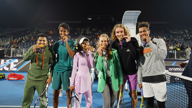 Young Saudi tennis players see sport gaining popularity in the KSA