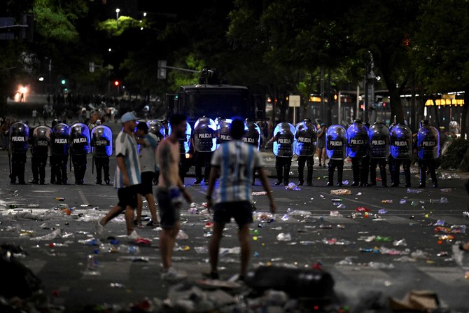 Argentina’s government defends chaotic World Cup parade