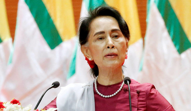 Suu Kyi’s party condemns latest jail sentence | Arab News