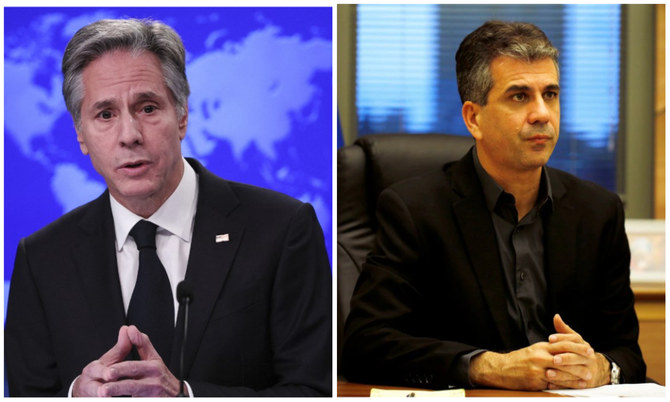 Blinken discusses Iran threat during call with Israeli FM