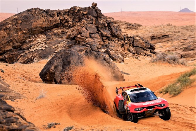 Loeb wins second successive Dakar Rally stage to extend lead over Al-Attiyah