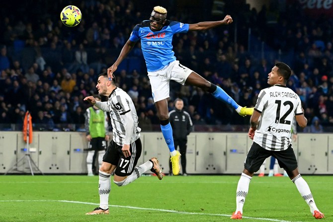 Napoli crush 2nd-placed Juventus 5-1 to go 10 points clear