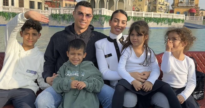Ronaldo and Georgina Rodriguez enjoy family day out at Riyadh’s Boulevard World