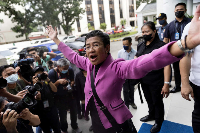 Philippines’ Nobel laureate Ressa cleared of tax evasion, calls verdict win for justice