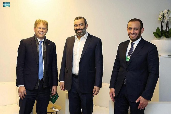 Saudi minister discusses space cooperation with UK and India counterparts at WEF
