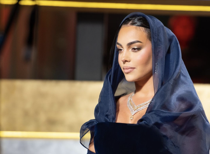 The ceremony took place in the presence of many Saudi celebrities and international stars such as Georgina Rodriguez. (Supplied)