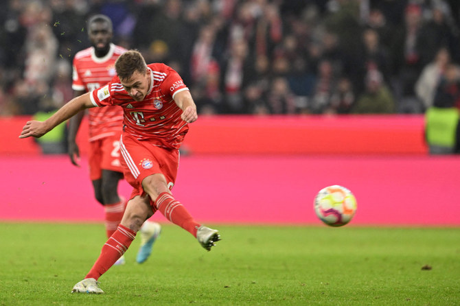 Kimmich hits late equalizer for Bayern Munich against Cologne
