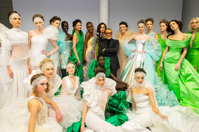 Lebanese couturier Georges Chakra was the latest to present his new collection on the sidelines of Paris Haute Couture Week.