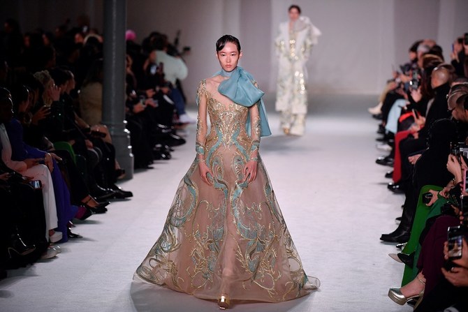 Lebanese designer Elie Saab presents Thailand-inspired collection at Paris Haute Couture Week