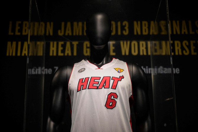 LeBron James jersey sells for whopping $3.7m