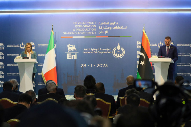 Italy, Libya sign $8-billion gas deal as PM Meloni visits Tripoli