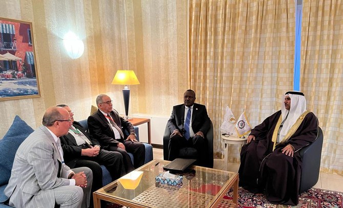 Heads of Arab and pan-African parliament discuss cooperation on mutual interests  